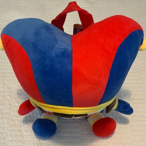 The Amazing Digital Circus Pomni Plush Backpack - Picture 6 of 14
